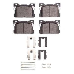 Genesis G90 Brake Pads - Rear - R1 Concepts - Ceramic - `17-`19